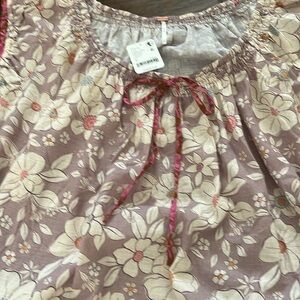 Floral Free People Top